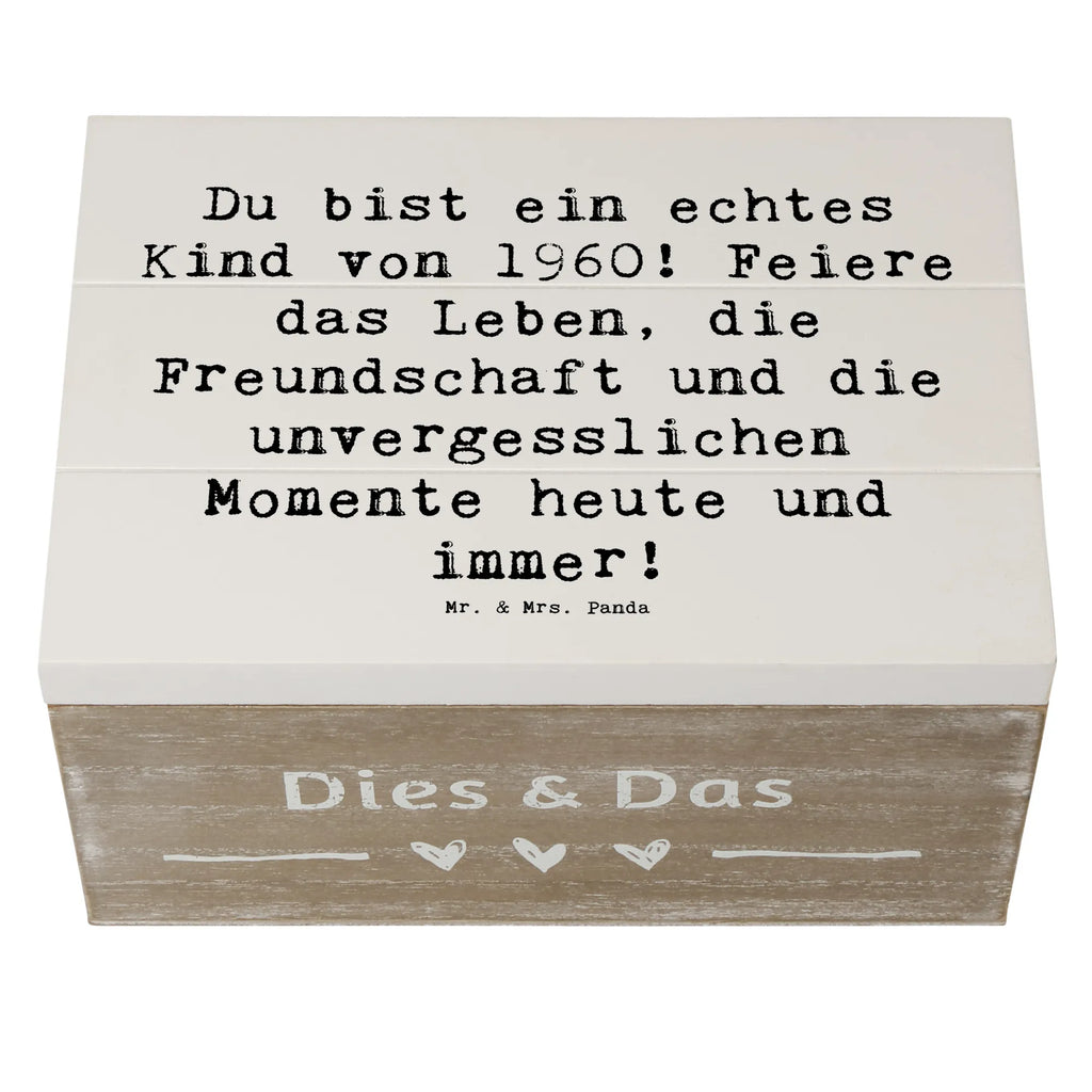 Holzkiste Spruch 1960 Geburtstag Kind Aufbewahrungsbox, Truhe, Schatulle, Holzkiste, XXL, Erinnerungskiste, Dekokiste, Geschenkbox, Erinnerungsbox, Schatzkiste, Kiste, Geschenkdose, Geburtstag, Geburtstagsgeschenk, Geschenk