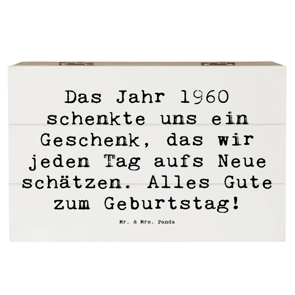 Holzkiste Spruch 1960 Geburtstag Kiste, Schatzkiste, Erinnerungskiste, Erinnerungsbox, Truhe, Geschenkbox, Holzkiste, Aufbewahrungsbox, Schatulle, Geschenkdose, Dekokiste, XXL, Geburtstag, Geburtstagsgeschenk, Geschenk
