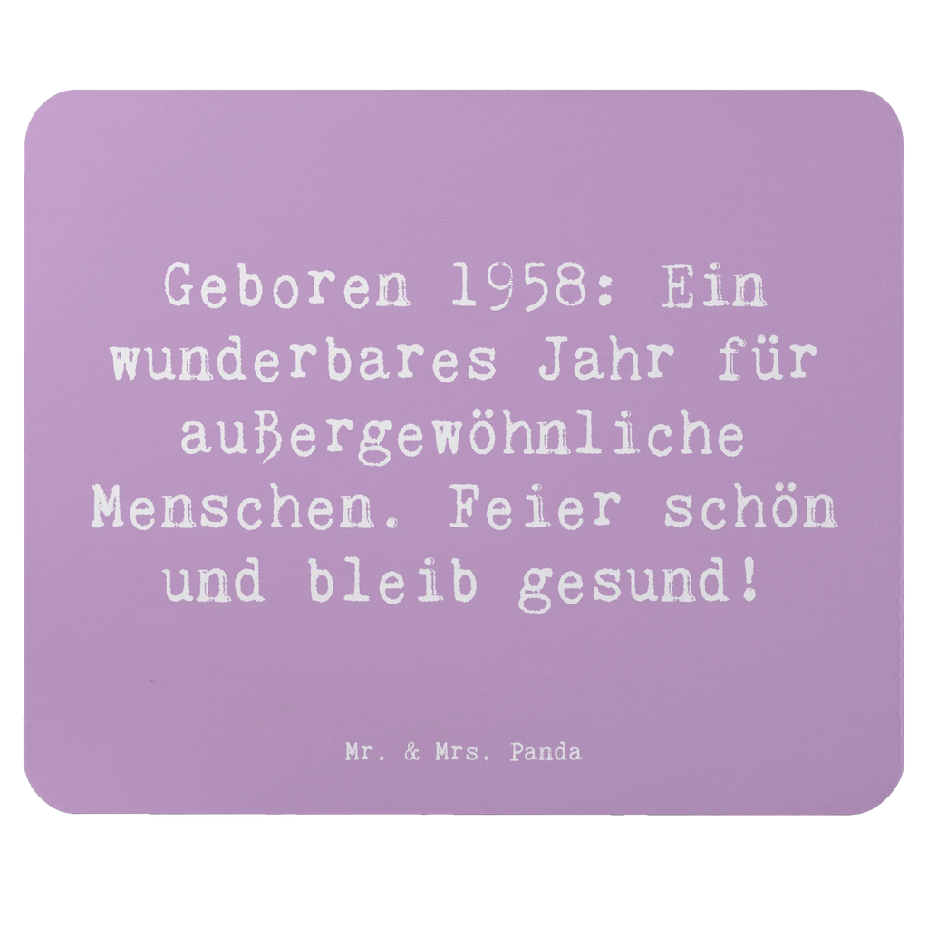 Mauspad Spruch 1958 Geburtstag Mausunterlage, Mauspad, Computer zubehör, Mauspad Büro, Einzigartiges Mauspad, Büroausstattung, PC Zubehör, Mousepad, Designer Mauspad, Arbeitszimmer, Geburtstag, Geburtstagsgeschenk, Geschenk