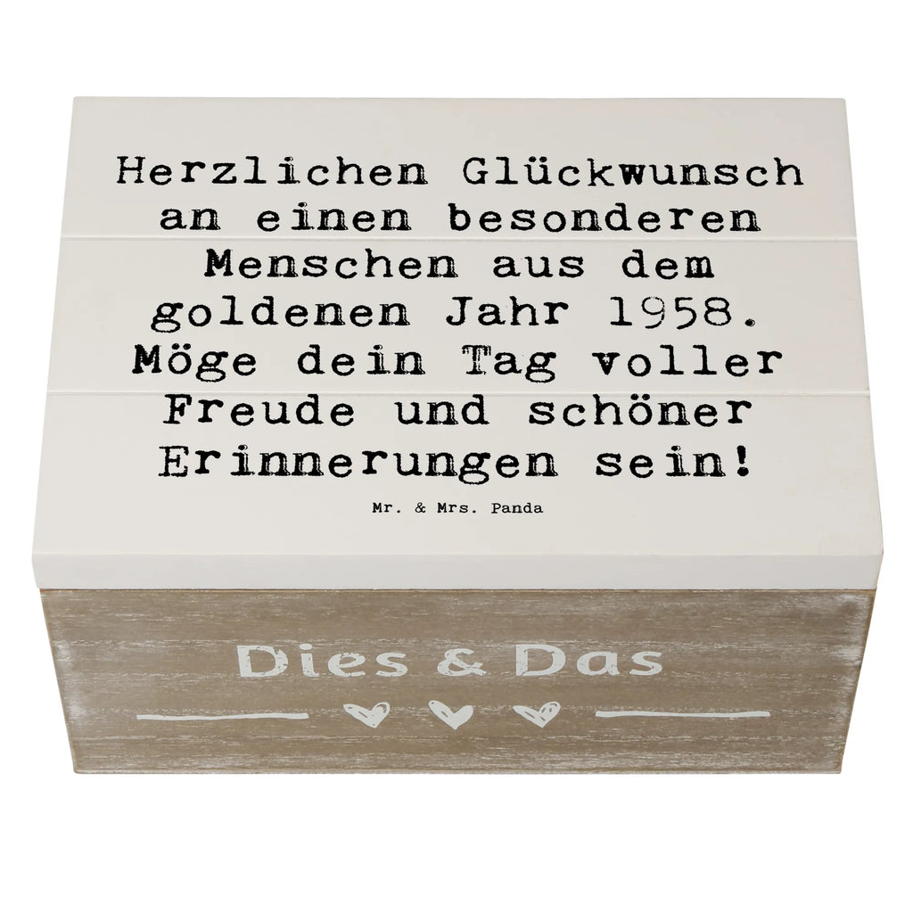 Holzkiste Spruch 1958 Geburtstag Geschenkdose, Truhe, Dekokiste, Geschenkbox, Erinnerungskiste, Erinnerungsbox, Holzkiste, Aufbewahrungsbox, Schatulle, XXL, Schatzkiste, Kiste, Geburtstag, Geburtstagsgeschenk, Geschenk