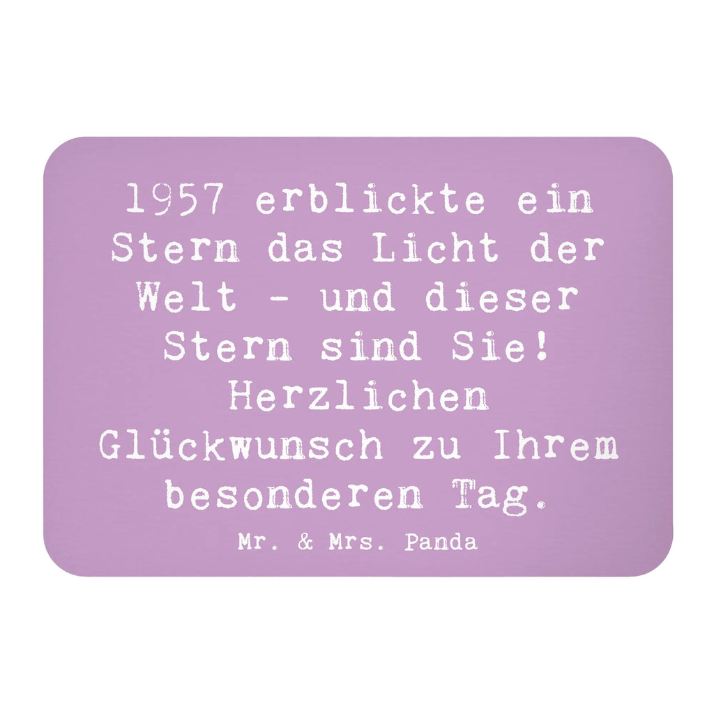 Magnet Saying 1957 erblickte ein Stern das Licht der Welt - und dieser Stern sind Sie! Herzlichen Glückwunsch zu Ihrem besonderen Tag. Kühlschrank Dekoration, Whiteboard Magnet, Motivmagnete, Souvenir Magnet, Notiz Magnet, Pinnwandmagnet, Kühlschrankmagnet, Dekomagnet, Geburtstag, Geburtstagsgeschenk, Geschenk