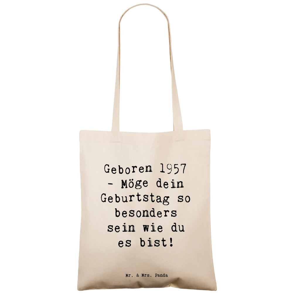 Tragetasche Spruch 1957 Geburtstag Beuteltasche, Beutel, Einkaufstasche, Jutebeutel, Stoffbeutel, Tasche, Shopper, Umhängetasche, Strandtasche, Schultertasche, Stofftasche, Tragetasche, Badetasche, Jutetasche, Einkaufstüte, Laptoptasche, Geburtstag, Geburtstagsgeschenk, Geschenk