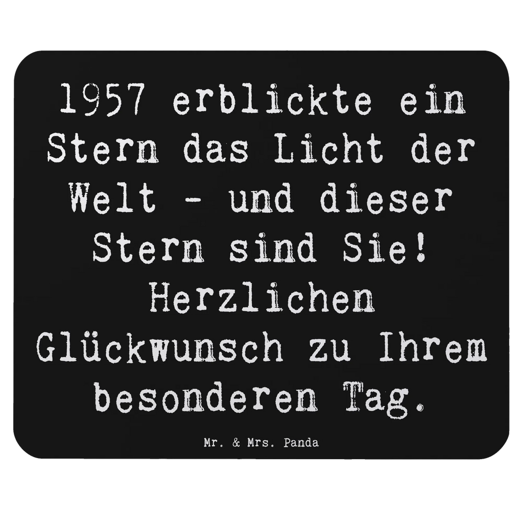 Mauspad Spruch 1957 Geburtstag Stern Mousepad, Mausunterlage, Mauspad, Mauspad Büro, Arbeitszimmer, PC Zubehör, Computer zubehör, Büroausstattung, Einzigartiges Mauspad, Designer Mauspad, Geburtstag, Geburtstagsgeschenk, Geschenk