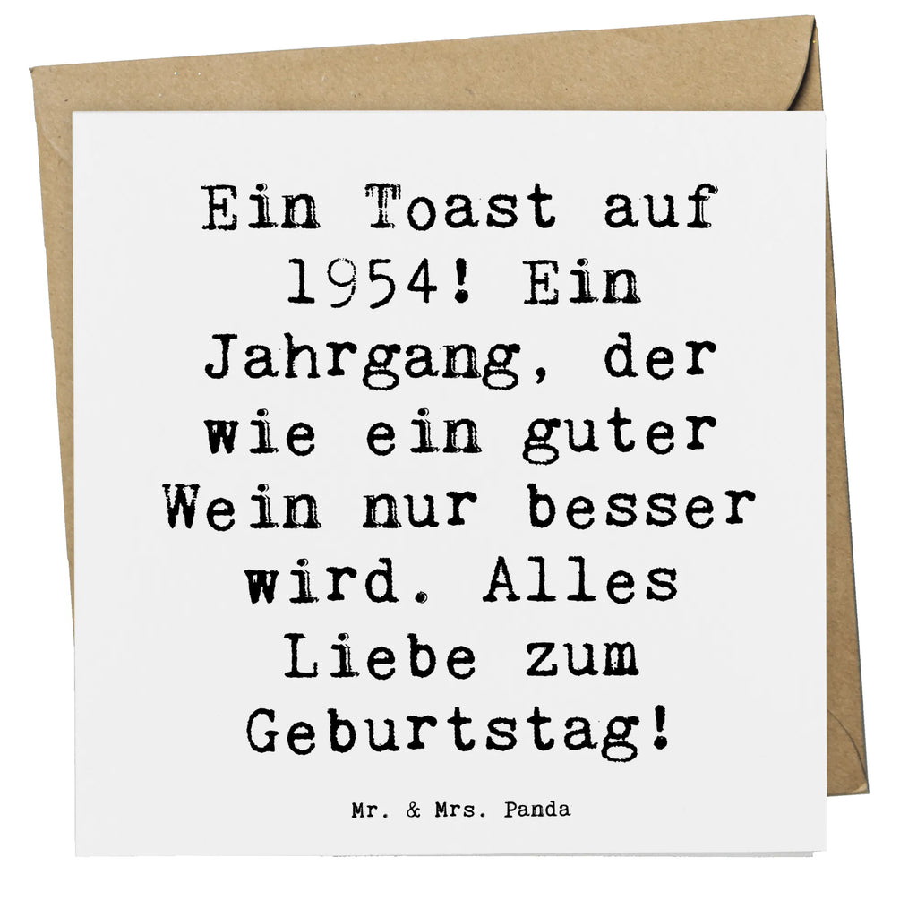 Deluxe Karte Spruch 1954 Geburtstag Karte, Hochzeitskarte, Klappkarte, Hochwertige Grußkarte, Einladungskarte, Glückwunschkarte, Geburtstagskarte, Hochwertige Klappkarte, Grußkarte, Geburtstag, Geburtstagsgeschenk, Geschenk