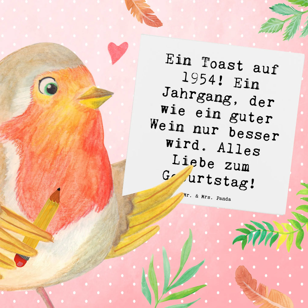 Deluxe Karte Spruch 1954 Geburtstag Karte, Hochzeitskarte, Klappkarte, Hochwertige Grußkarte, Einladungskarte, Glückwunschkarte, Geburtstagskarte, Hochwertige Klappkarte, Grußkarte, Geburtstag, Geburtstagsgeschenk, Geschenk