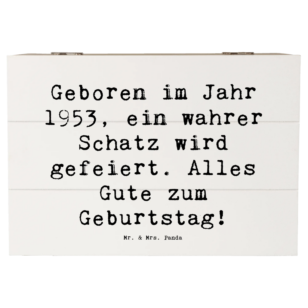 Holzkiste Spruch 1953 Geburtstag Schatz Schatzkiste, Erinnerungsbox, Truhe, Schatulle, Dekokiste, Geschenkdose, Kiste, Geschenkbox, Erinnerungskiste, XXL, Aufbewahrungsbox, Holzkiste, Geburtstag, Geburtstagsgeschenk, Geschenk