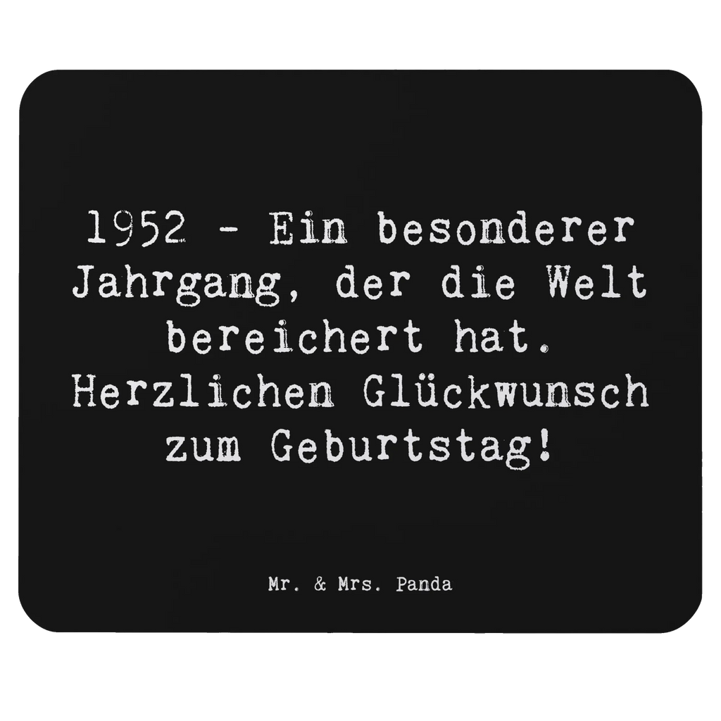 Mouse mat Saying 1952 - Ein besonderer Jahrgang, der die Welt bereichert hat. Herzlichen Glückwunsch zum Geburtstag! Mousepad, Einzigartiges Mauspad, Büroausstattung, Mauspad Büro, Arbeitszimmer, Computer zubehör, Mauspad, Designer Mauspad, PC Zubehör, Mausunterlage, Geburtstag, Geburtstagsgeschenk, Geschenk