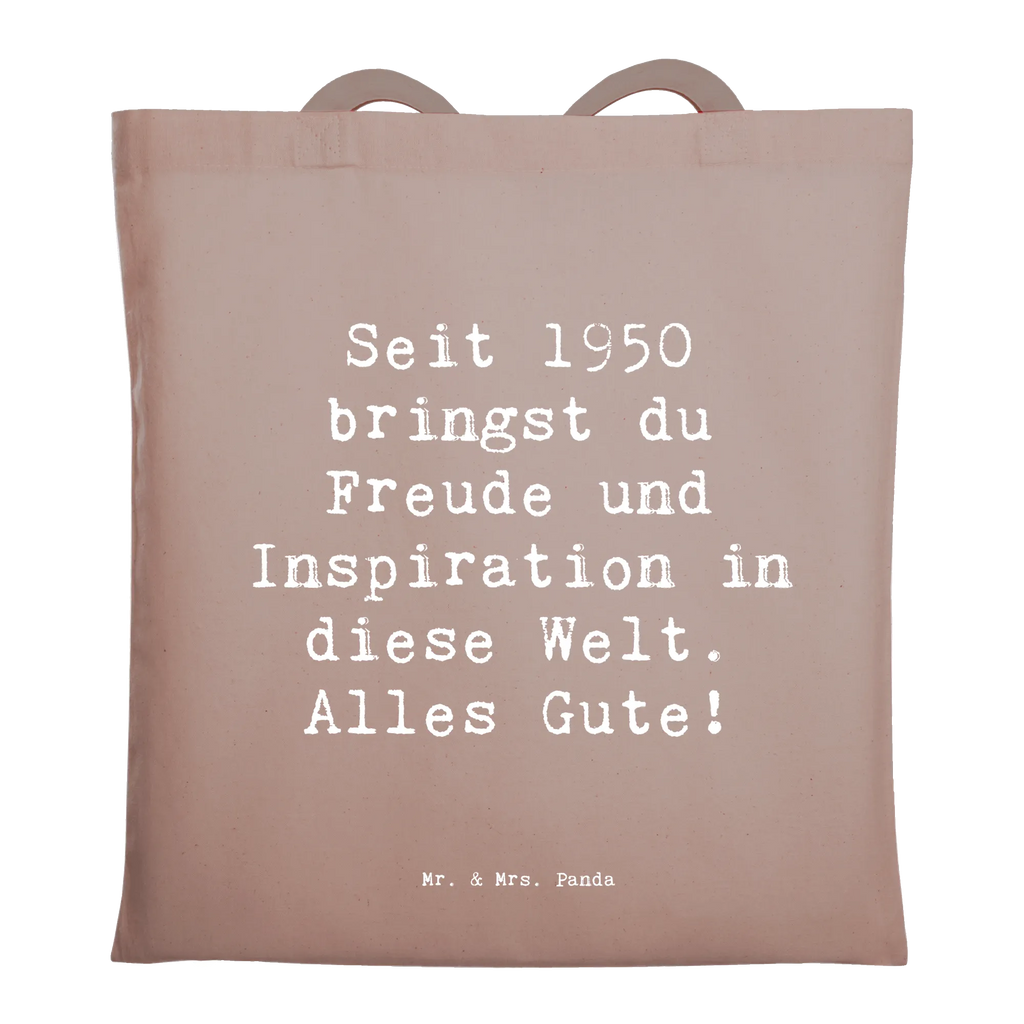 Tragetasche Spruch 1950 Geburtstag Umhängetasche, Einkaufstasche, Jutebeutel, Beuteltasche, Beutel, Einkaufstüte, Tragetasche, Laptoptasche, Shopper, Schultertasche, Strandtasche, Jutetasche, Tasche, Stofftasche, Badetasche, Stoffbeutel, Geburtstag, Geburtstagsgeschenk, Geschenk