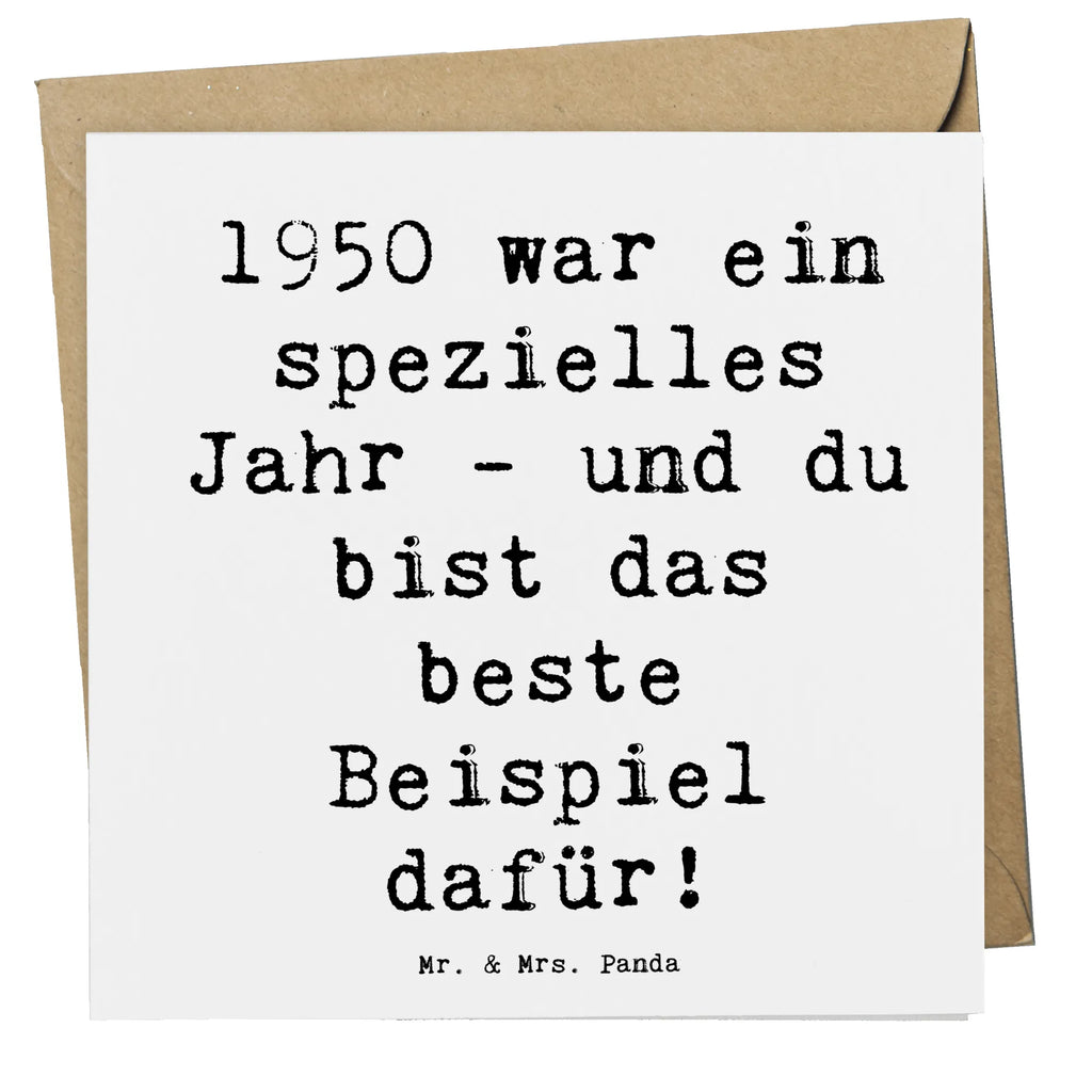 Deluxe Karte Spruch 1950 Geburtstag Hochwertige Klappkarte, Grußkarte, Glückwunschkarte, Einladungskarte, Hochwertige Grußkarte, Karte, Hochzeitskarte, Klappkarte, Geburtstagskarte, Geburtstag, Geburtstagsgeschenk, Geschenk