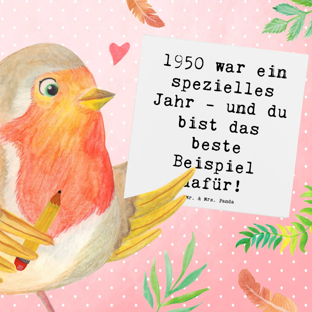 Deluxe Karte Spruch 1950 Geburtstag Hochwertige Klappkarte, Grußkarte, Glückwunschkarte, Einladungskarte, Hochwertige Grußkarte, Karte, Hochzeitskarte, Klappkarte, Geburtstagskarte, Geburtstag, Geburtstagsgeschenk, Geschenk