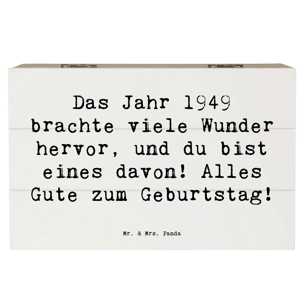 Holzkiste Spruch 1949 Geburtstag Wunder Dekokiste, Aufbewahrungsbox, Kiste, Geschenkdose, Schatulle, Truhe, Erinnerungskiste, Holzkiste, Schatzkiste, Erinnerungsbox, Geschenkbox, XXL, Geburtstag, Geburtstagsgeschenk, Geschenk