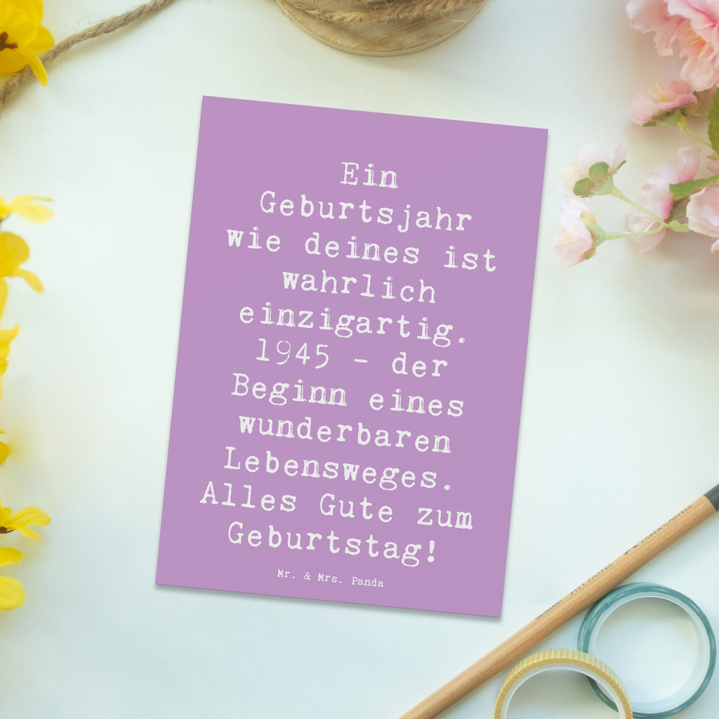 Postkarte Spruch 1945 Geburtstag Einladung, Geschenkkarte, Ansichtskarten, Einladungskarten Geburtstag, Einladung Geburtstag, Geburtstagskarte, Einladungskarte, Ansichtskarte, Postkarte, Karte, Grußkarte, Dankeskarte, Geburtstag, Geburtstagsgeschenk, Geschenk