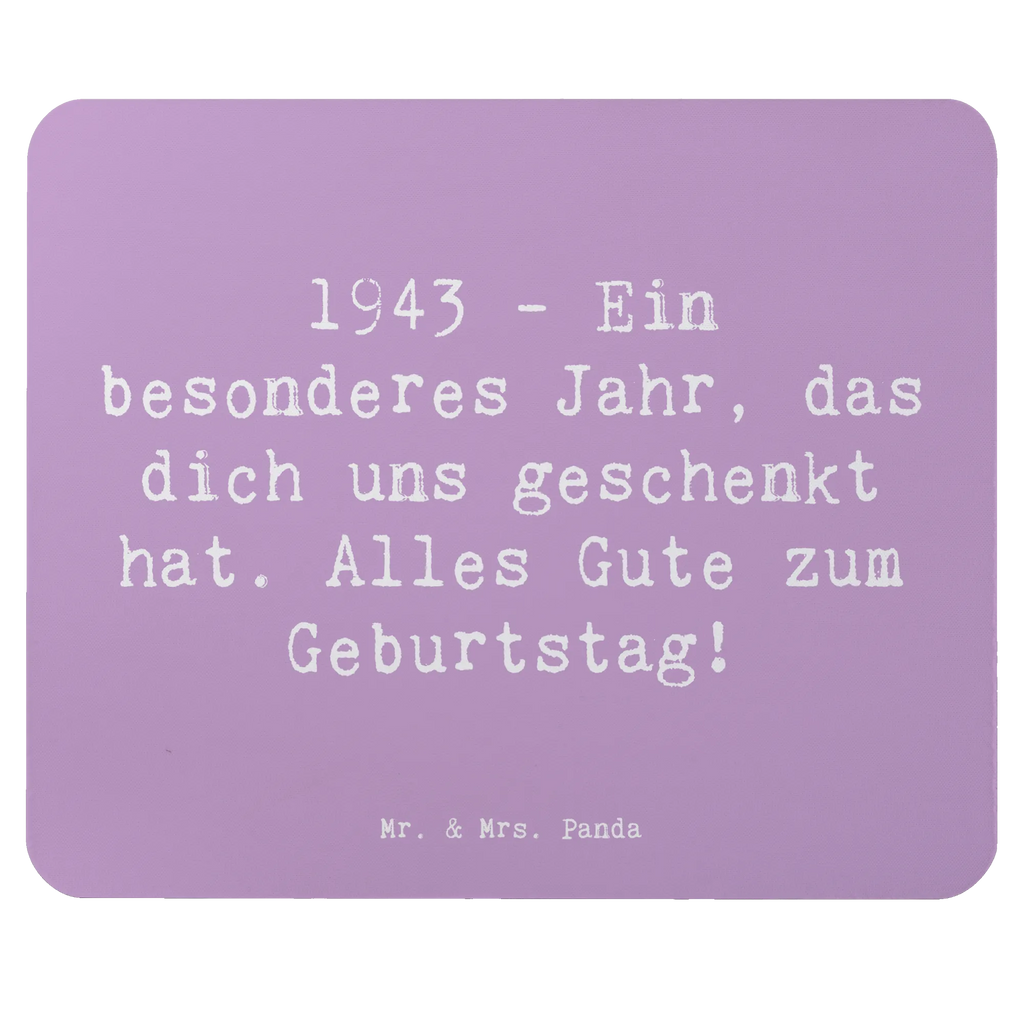 Mauspad Spruch 1943 Geburtstag Computer zubehör, Mauspad, Mousepad, Mausunterlage, PC Zubehör, Mauspad Büro, Büroausstattung, Einzigartiges Mauspad, Designer Mauspad, Arbeitszimmer, Geburtstag, Geburtstagsgeschenk, Geschenk