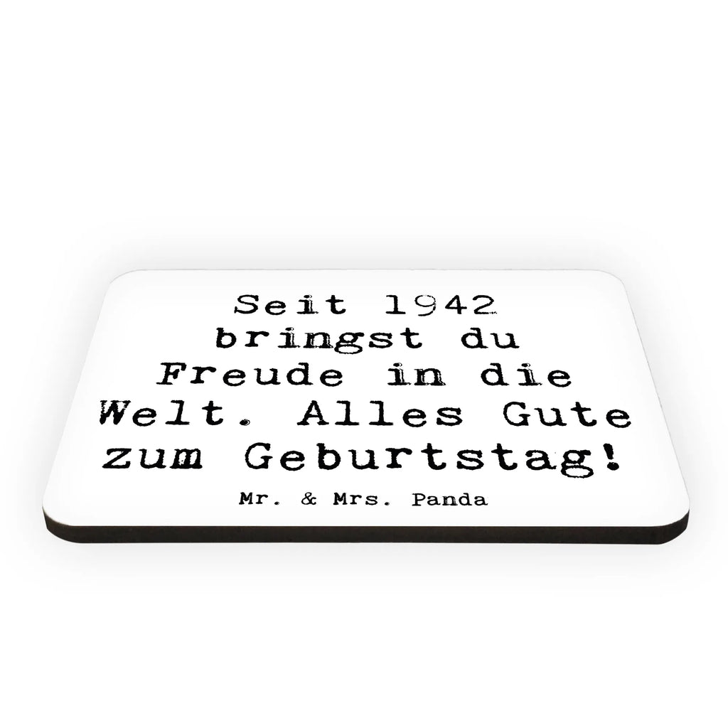 Magnet Spruch 1942 Geburtstag Freude Pinnwandmagnet, Kühlschrankmagnet, Notiz Magnet, Kühlschrank Dekoration, Whiteboard Magnet, Souvenir Magnet, Dekomagnet, Motivmagnete, Geburtstag, Geburtstagsgeschenk, Geschenk