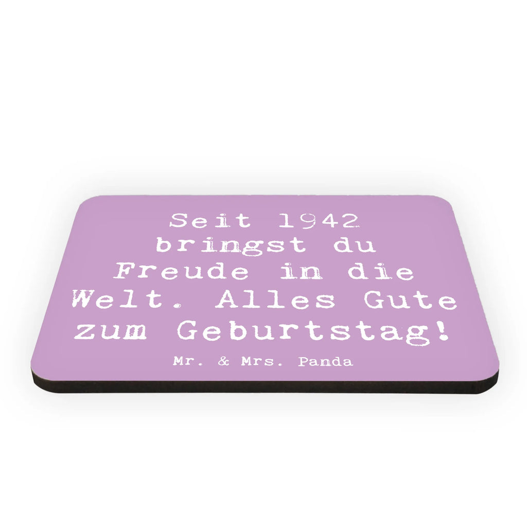 Magnet Spruch 1942 Geburtstag Freude Pinnwandmagnet, Kühlschrankmagnet, Notiz Magnet, Kühlschrank Dekoration, Whiteboard Magnet, Souvenir Magnet, Dekomagnet, Motivmagnete, Geburtstag, Geburtstagsgeschenk, Geschenk