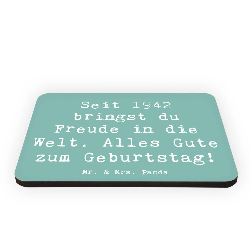 Magnet Spruch 1942 Geburtstag Freude Pinnwandmagnet, Kühlschrankmagnet, Notiz Magnet, Kühlschrank Dekoration, Whiteboard Magnet, Souvenir Magnet, Dekomagnet, Motivmagnete, Geburtstag, Geburtstagsgeschenk, Geschenk
