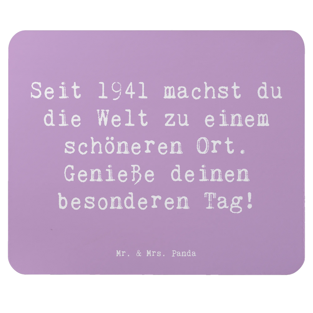 Mauspad Spruch 1941 Geburtstag PC Zubehör, Büroausstattung, Einzigartiges Mauspad, Mauspad Büro, Arbeitszimmer, Computer zubehör, Designer Mauspad, Mausunterlage, Mousepad, Mauspad, Geburtstag, Geburtstagsgeschenk, Geschenk