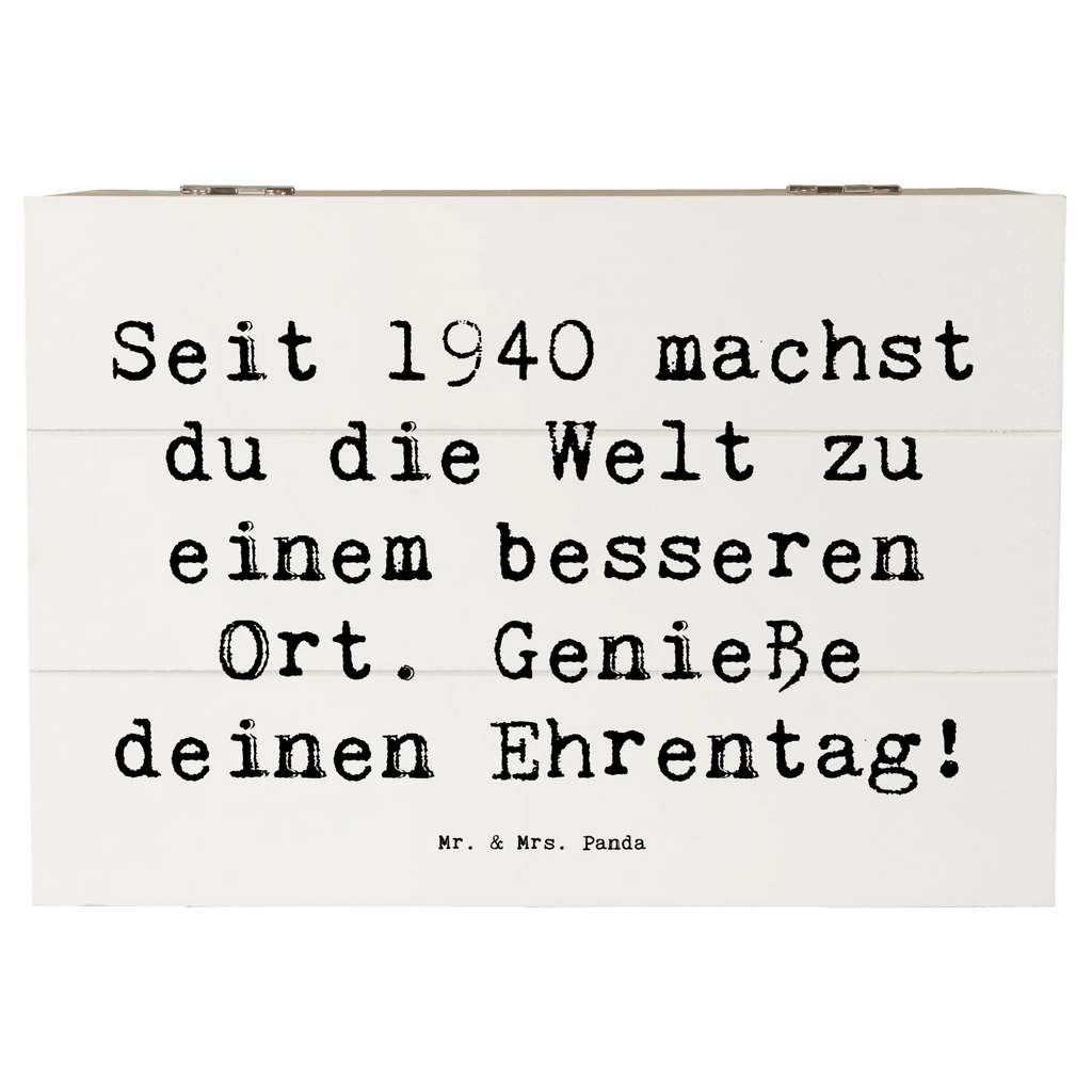 Holzkiste Spruch 1940 Geburtstag Holzkiste, Schatulle, Dekokiste, Aufbewahrungsbox, Erinnerungskiste, XXL, Truhe, Geschenkdose, Erinnerungsbox, Schatzkiste, Kiste, Geschenkbox, Geburtstag, Geburtstagsgeschenk, Geschenk