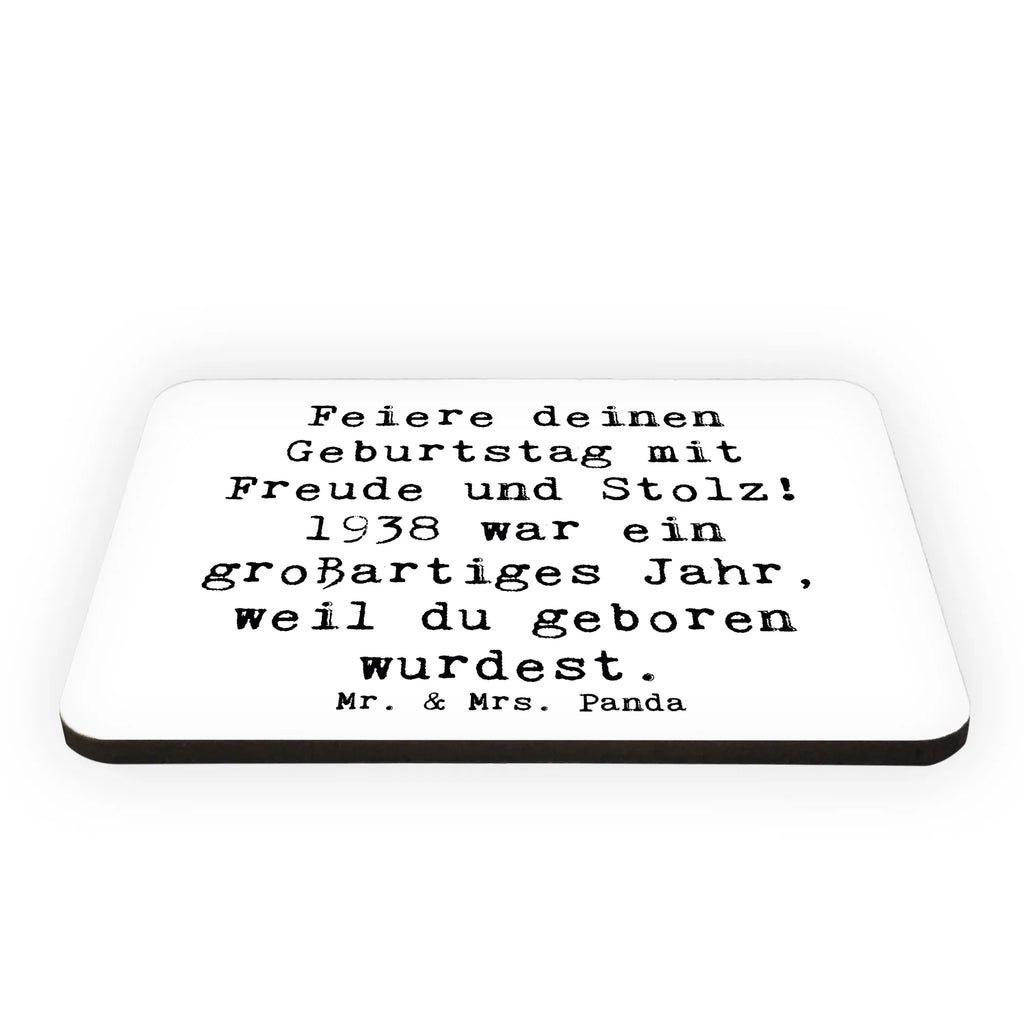 Magnet Saying Feiere deinen Geburtstag mit Freude und Stolz! 1938 war ein großartiges Jahr, weil du geboren wurdest. Pinnwandmagnet, Notiz Magnet, Dekomagnet, Kühlschrankmagnet, Kühlschrank Dekoration, Motivmagnete, Souvenir Magnet, Whiteboard Magnet, Geburtstag, Geburtstagsgeschenk, Geschenk