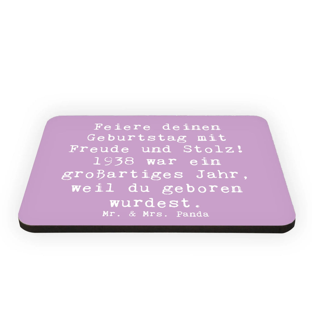 Magnet Saying Feiere deinen Geburtstag mit Freude und Stolz! 1938 war ein großartiges Jahr, weil du geboren wurdest. Pinnwandmagnet, Notiz Magnet, Dekomagnet, Kühlschrankmagnet, Kühlschrank Dekoration, Motivmagnete, Souvenir Magnet, Whiteboard Magnet, Geburtstag, Geburtstagsgeschenk, Geschenk