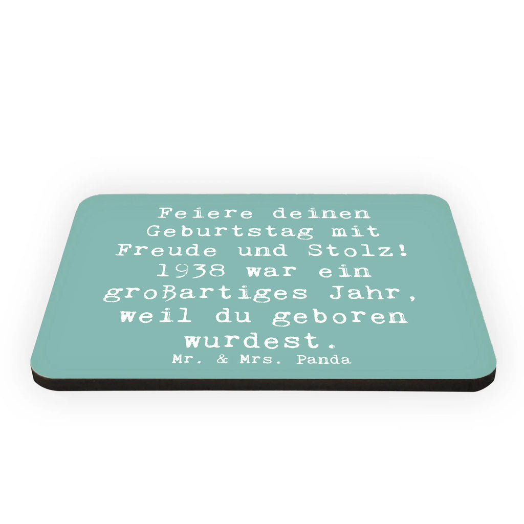 Magnet Saying Feiere deinen Geburtstag mit Freude und Stolz! 1938 war ein großartiges Jahr, weil du geboren wurdest. Pinnwandmagnet, Notiz Magnet, Dekomagnet, Kühlschrankmagnet, Kühlschrank Dekoration, Motivmagnete, Souvenir Magnet, Whiteboard Magnet, Geburtstag, Geburtstagsgeschenk, Geschenk