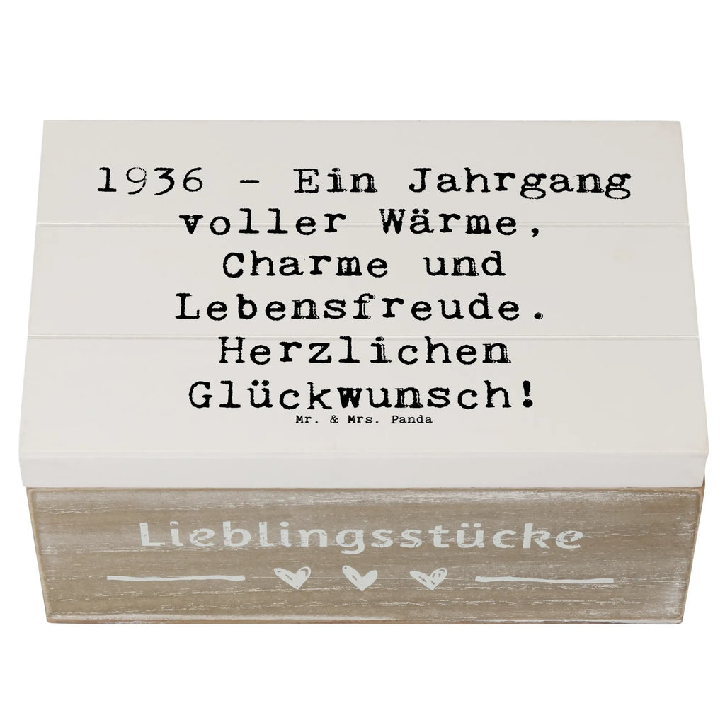 Wooden chest Saying 1936 - Ein Jahrgang voller Wärme, Charme und Lebensfreude. Herzlichen Glückwunsch! Holzboxen, Holzkiste mit Deckel, Holztruhe, aufbewahrungstruhe, kiste holz, aufbewahrungskisten, Holzkisten, Box aus Holz, truhe holz, holzschachtel, aufbewahrungsboxen, holztruhen, holzkästchen, Aufbewahrungskiste, Aufbewahrungsbox aus Holz, box holz, Holz Aufbewahrungsbox, Aufbewahrungsbox, Aufbewahrungsbox Holz, Schatulle, holzschatulle, aufbewahrungskiste mit deckel, Holzbox mit Deckel, Holzbox, Holzkiste, Geburtstag, Geburtstagsgeschenk, Geschenk