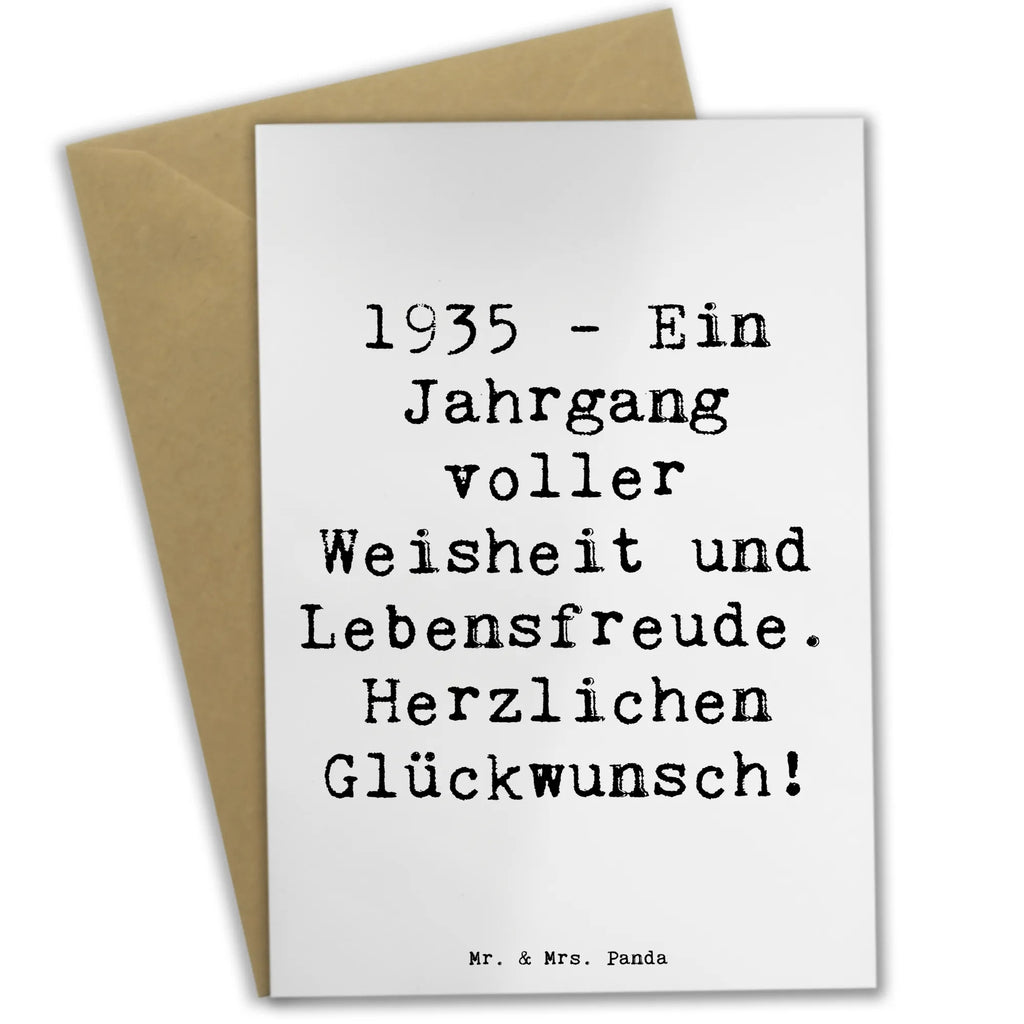 Grußkarte Spruch 1935 Geburtstag Klappkarte, Hochzeitskarte, Glückwunschkarte, Grußkarte, Einladungskarte, Geburtstagskarte, Ansichtskarten, Karte, Geburtstag, Geburtstagsgeschenk, Geschenk