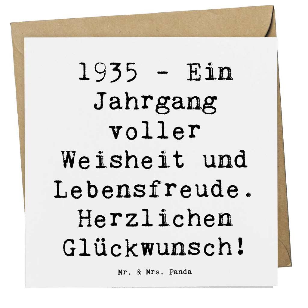 Deluxe Karte Spruch 1935 Geburtstag Grußkarte, Hochzeitskarte, Hochwertige Grußkarte, Geburtstagskarte, Einladungskarte, Karte, Glückwunschkarte, Hochwertige Klappkarte, Klappkarte, Geburtstag, Geburtstagsgeschenk, Geschenk