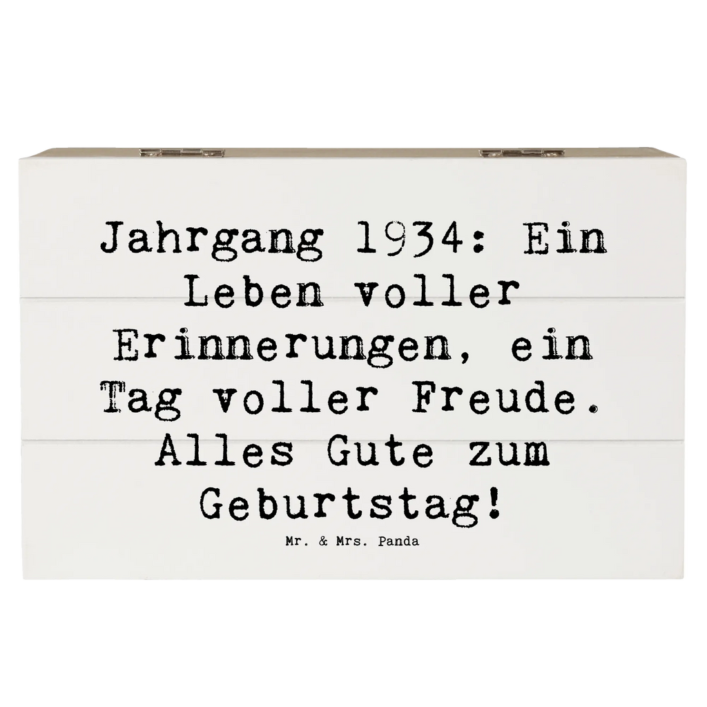 Holzkiste Spruch 1934 Geburtstag Erinnerungsbox, Dekokiste, Truhe, Erinnerungskiste, XXL, Geschenkbox, Aufbewahrungsbox, Geschenkdose, Kiste, Schatzkiste, Schatulle, Holzkiste, Geburtstag, Geburtstagsgeschenk, Geschenk