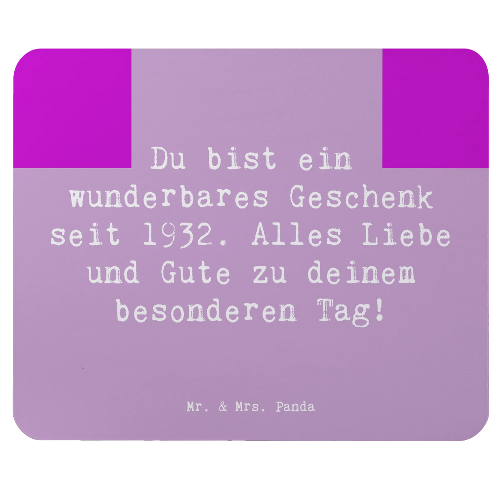 Mauspad Spruch 1932 Geburtstag Geschenk Mauspad Büro, PC Zubehör, Arbeitszimmer, Computer zubehör, Designer Mauspad, Büroausstattung, Einzigartiges Mauspad, Mausunterlage, Mousepad, Mauspad, Geburtstag, Geburtstagsgeschenk, Geschenk