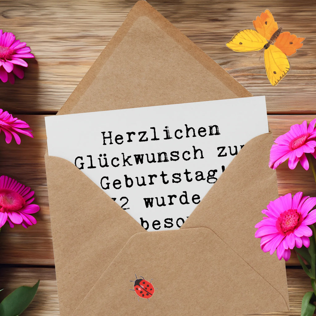 Deluxe Karte Spruch 1932 Geburtstag Karte, Hochwertige Klappkarte, Hochzeitskarte, Klappkarte, Hochwertige Grußkarte, Grußkarte, Glückwunschkarte, Einladungskarte, Geburtstagskarte, Geburtstag, Geburtstagsgeschenk, Geschenk