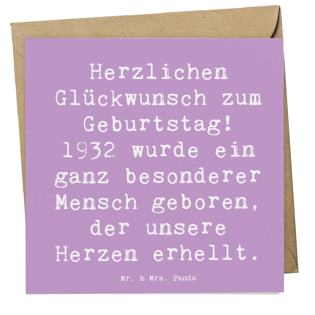 Deluxe Karte Spruch 1932 Geburtstag Karte, Hochwertige Klappkarte, Hochzeitskarte, Klappkarte, Hochwertige Grußkarte, Grußkarte, Glückwunschkarte, Einladungskarte, Geburtstagskarte, Geburtstag, Geburtstagsgeschenk, Geschenk