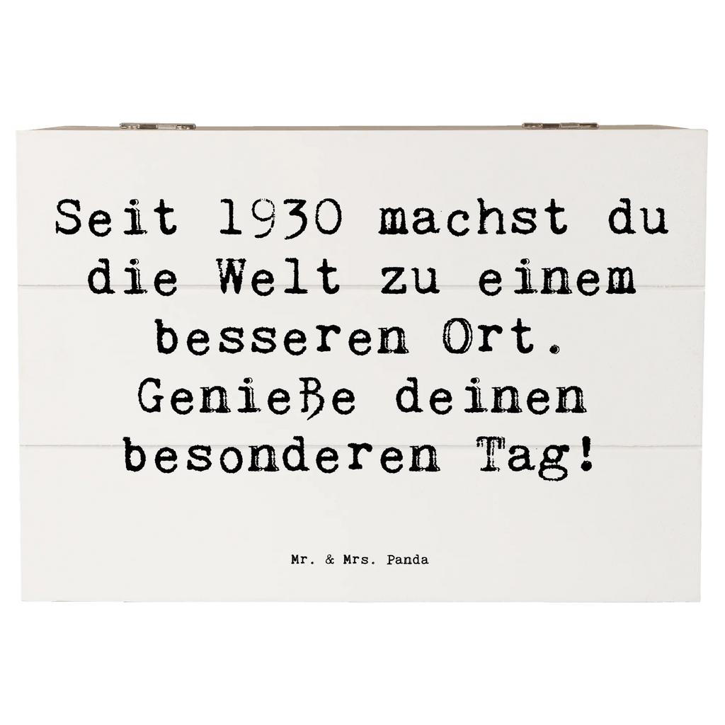 Holzkiste Spruch 1930 Geburtstag Geschenkdose, Dekokiste, Schatzkiste, Truhe, Holzkiste, Erinnerungsbox, Erinnerungskiste, XXL, Geschenkbox, Kiste, Schatulle, Aufbewahrungsbox, Geburtstag, Geburtstagsgeschenk, Geschenk