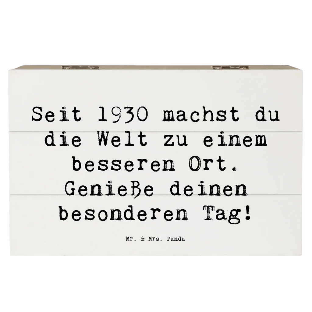 Holzkiste Spruch 1930 Geburtstag Geschenkdose, Dekokiste, Schatzkiste, Truhe, Holzkiste, Erinnerungsbox, Erinnerungskiste, XXL, Geschenkbox, Kiste, Schatulle, Aufbewahrungsbox, Geburtstag, Geburtstagsgeschenk, Geschenk