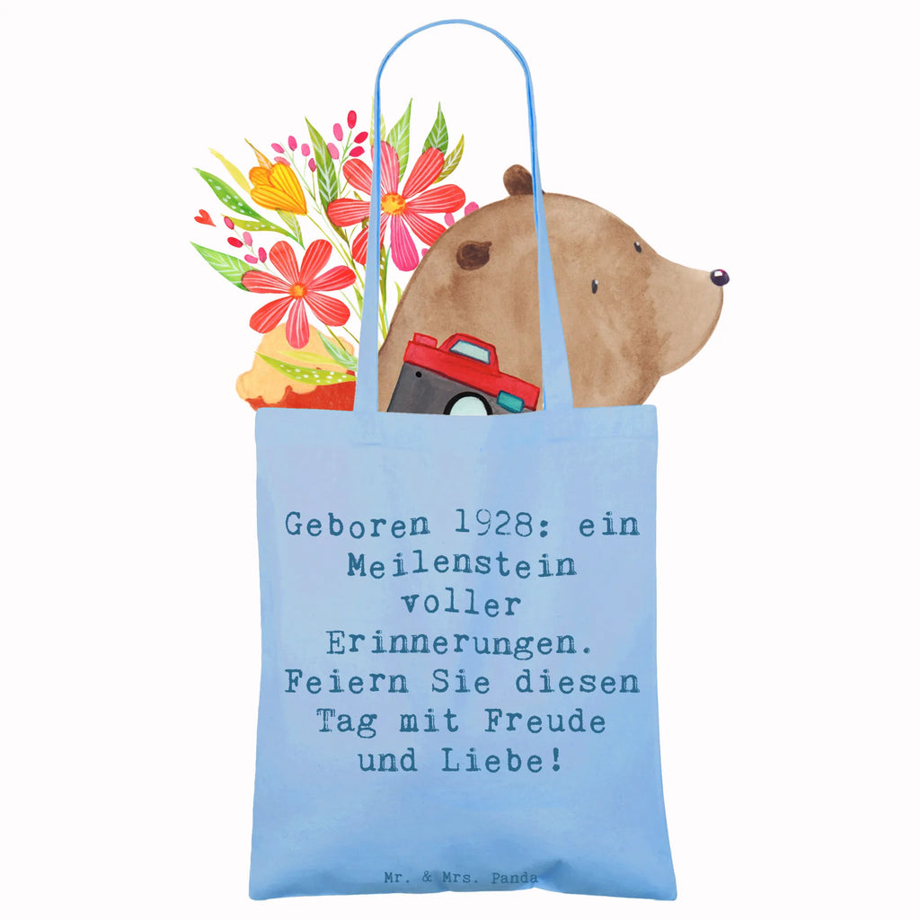 Tragetasche Spruch 1928 Geburtstag Badetasche, Beuteltasche, Jutetasche, Laptoptasche, Umhängetasche, Tasche, Stoffbeutel, Strandtasche, Stofftasche, Einkaufstüte, Shopper, Jutebeutel, Schultertasche, Tragetasche, Einkaufstasche, Beutel, Geburtstag, Geburtstagsgeschenk, Geschenk