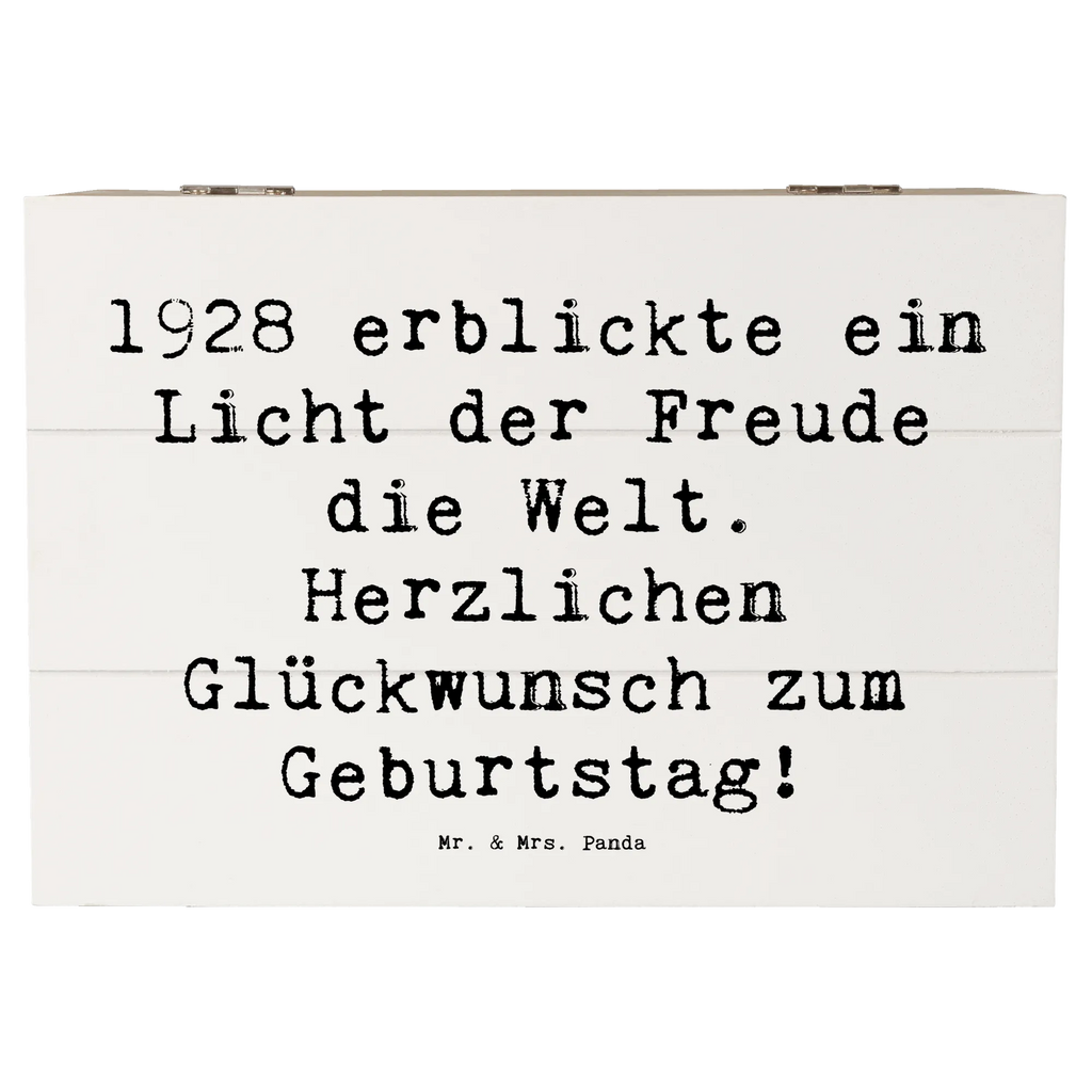 Holzkiste Spruch 1928 Geburtstag Freude Erinnerungskiste, Erinnerungsbox, Holzkiste, Schatzkiste, Geschenkdose, Truhe, Schatulle, Geschenkbox, XXL, Dekokiste, Aufbewahrungsbox, Kiste, Geburtstag, Geburtstagsgeschenk, Geschenk