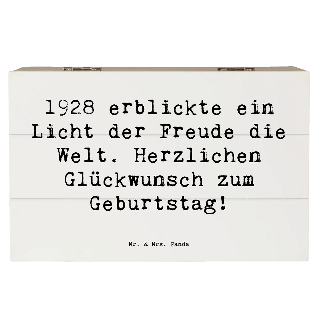Holzkiste Spruch 1928 Geburtstag Freude Erinnerungskiste, Erinnerungsbox, Holzkiste, Schatzkiste, Geschenkdose, Truhe, Schatulle, Geschenkbox, XXL, Dekokiste, Aufbewahrungsbox, Kiste, Geburtstag, Geburtstagsgeschenk, Geschenk