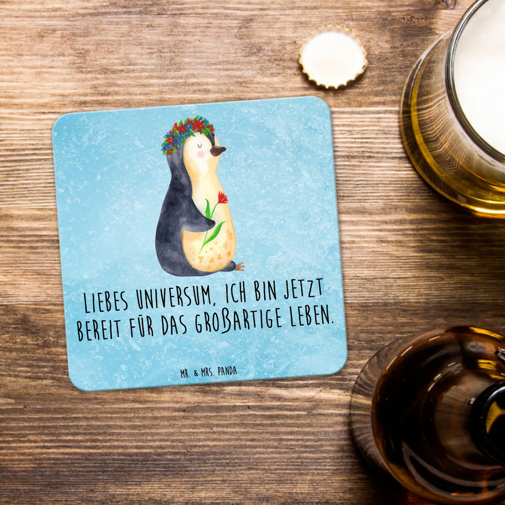 Untersetzer Set Pinguin Blumen Kunststoffuntersetzer, Underlay Für Getränke, Untersetzer Eckig, Becheruntersetzer, Untersetzer Für Getränke, Dekoruntersetzer, Untersetzer Set, Umweltfreundlicher Untersetzer, Untersetzer für Gläser, Nachhaltiger Untersetzer, Untersetzer für Tassen, Getränke-Coaster, Rutschfester Untersetzer, Handgemachter Untersetzer, Untersetzer, Universaluntersetzer, Getränkeuntersetzer, Tassenuntersetzer, Untersetzer für Becher, Untersetzer Motiv, Hitzebeständiger Untersetzer, Glasuntersetzer, Tischschutzuntersetzer, Untersetzer Rund, Getränke­sauguntersetzer, Design-Untersetzer, Coaster, Tischuntersetzer, Pinguin, Liebeskummer, Wünsche, Lebenslust, Leben, Motivation, Pinguine, Lebensziele, Universum, Ziele, Geschenkidee, Blumenkranz