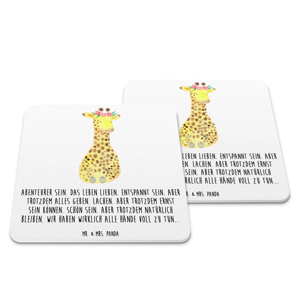 Untersetzer Set Giraffe Blumenkranz Getränkeuntersetzer, Hitzebeständiger Untersetzer, Untersetzer Set, Untersetzer Eckig, Untersetzer für Gläser, Glasuntersetzer, Untersetzer für Tassen, Untersetzer Motiv, Coaster, Handgemachter Untersetzer, Untersetzer Rund, Untersetzer, Tassenuntersetzer, Tischuntersetzer, Afrika, Wildtiere, Selbstliebe, Blumenkranz, Giraffe, Abenteurer, Freundin