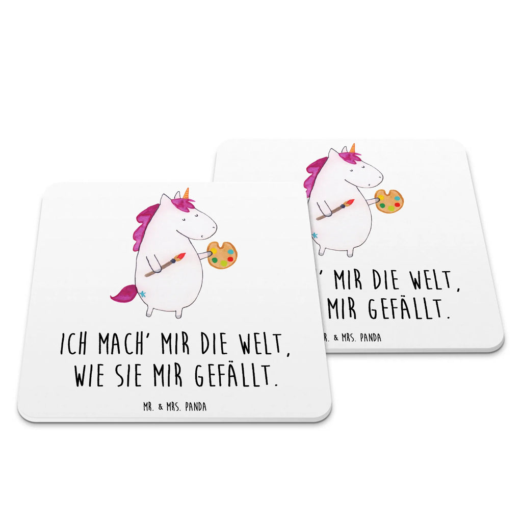 Untersetzer Set Einhorn Künstler Hitzebeständiger Untersetzer, Untersetzer für Becher, Getränkeuntersetzer, Untersetzer Eckig, Tischuntersetzer, Becheruntersetzer, Rutschfester Untersetzer, Dekoruntersetzer, Untersetzer für Tassen, Untersetzer für Gläser, Getränke-Coaster, Nachhaltiger Untersetzer, Untersetzer Motiv, Getränke­sauguntersetzer, Tassenuntersetzer, Design-Untersetzer, Untersetzer Für Getränke, Untersetzer Rund, Handgemachter Untersetzer, Kunststoffuntersetzer, Universaluntersetzer, Underlay Für Getränke, Tischschutzuntersetzer, Coaster, Untersetzer Set, Umweltfreundlicher Untersetzer, Untersetzer, Glasuntersetzer, Einhorn, Einhörner, Einhorn Deko, Unicorn, Künstler, Geschenk, Zeichnen, Maler, Malen, Artist, Welt, Englisch, Pinsel, Farbe, Stift