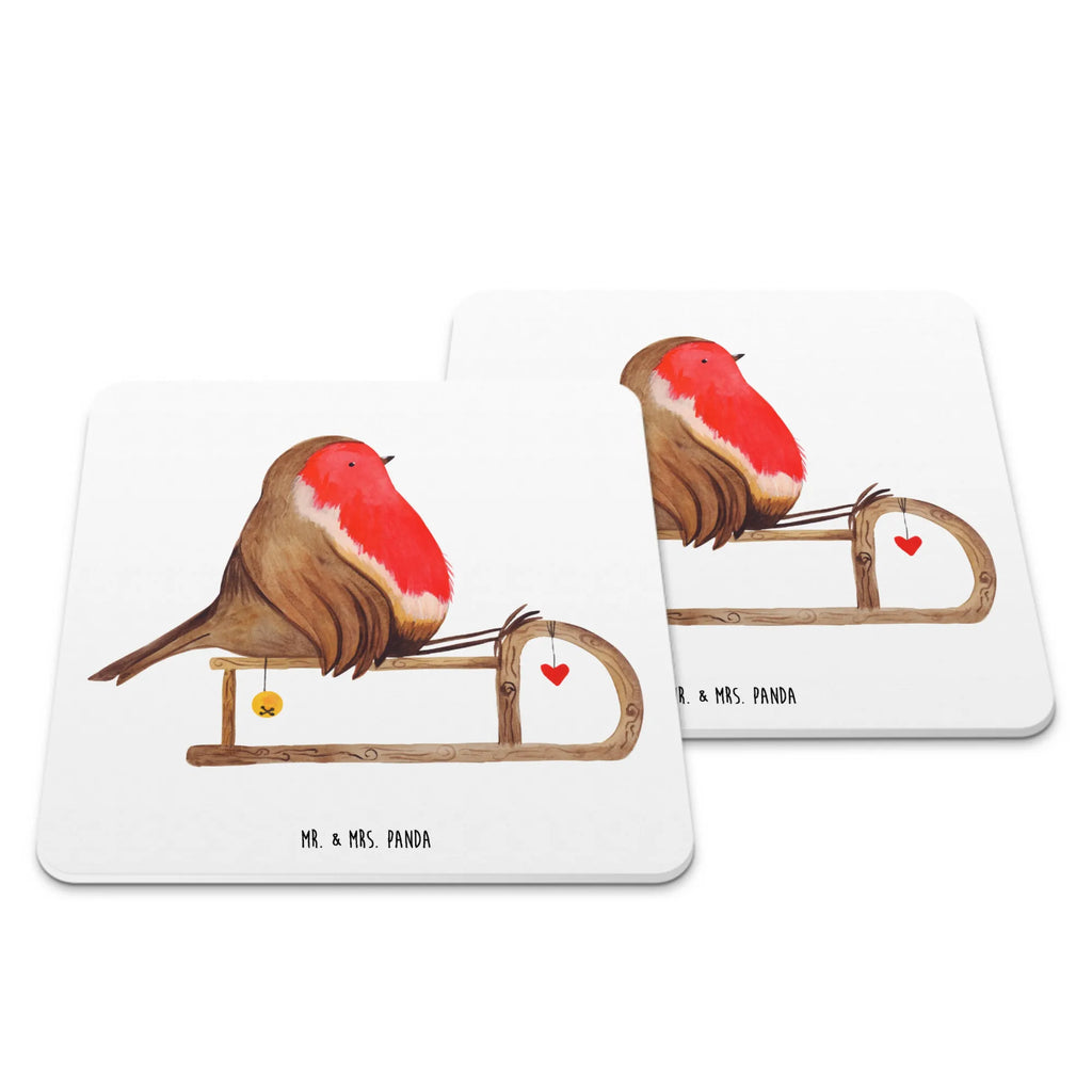 Untersetzer Set Rotkehlchen Schlitten Handgemachter Untersetzer, Untersetzer Motiv, Getränkeuntersetzer, Untersetzer für Gläser, Glasuntersetzer, Coaster, Untersetzer Set, Untersetzer Eckig, Untersetzer für Tassen, Tassenuntersetzer, Untersetzer Rund, Tischuntersetzer, Untersetzer, Hitzebeständiger Untersetzer, Nikolaus, Advent, Wintermotiv, Winter, Weihnachten, Weihnachtsdeko, Heiligabend, Schlitten, Vogel