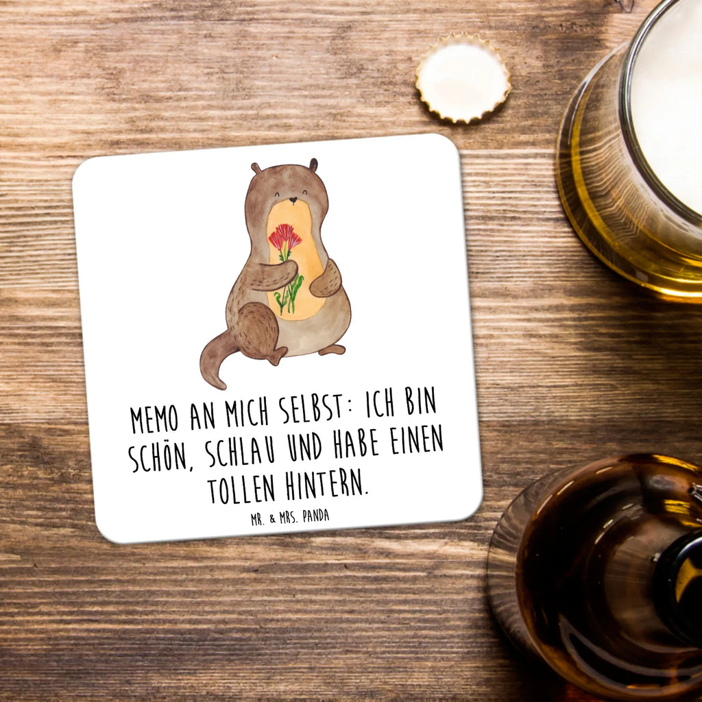 Untersetzer Set Otter Blumenstrauß Untersetzer Motiv, Tassenuntersetzer, Untersetzer für Tassen, Untersetzer, Untersetzer Set, Glasuntersetzer, Hitzebeständiger Untersetzer, Getränkeuntersetzer, Untersetzer Eckig, Handgemachter Untersetzer, Tischuntersetzer, Coaster, Untersetzer für Gläser, Untersetzer Rund, Otter, Fischotter, Seeotter, Otter Seeotter See Otter