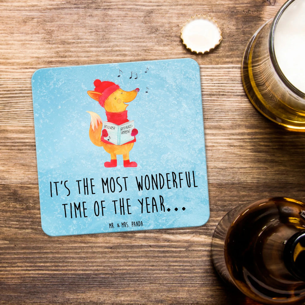 Untersetzer Set Fuchs Sänger Untersetzer für Gläser, Hitzebeständiger Untersetzer, Tassenuntersetzer, Glasuntersetzer, Tischuntersetzer, Untersetzer Rund, Untersetzer für Tassen, Untersetzer Eckig, Untersetzer Set, Coaster, Handgemachter Untersetzer, Untersetzer Motiv, Untersetzer, Getränkeuntersetzer, Nikolaus, Advent, Wintermotiv, Winter, Weihnachten, Weihnachtsdeko, Heiligabend, Füchse, Weihnachtslieder, Geschenk Sänger, Singen, Sänger, Fuchs