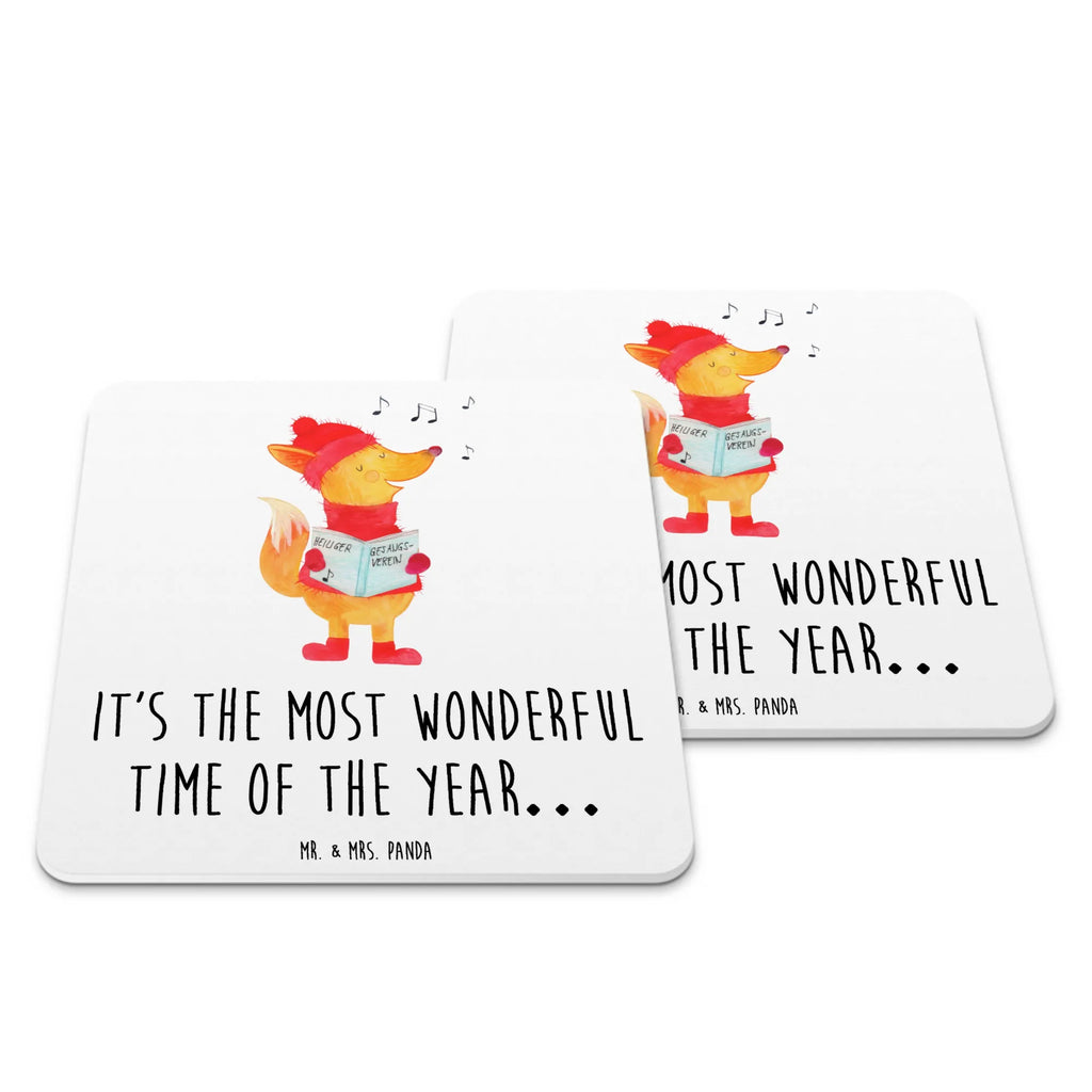 Untersetzer Set Fuchs Sänger Untersetzer für Gläser, Hitzebeständiger Untersetzer, Tassenuntersetzer, Glasuntersetzer, Tischuntersetzer, Untersetzer Rund, Untersetzer für Tassen, Untersetzer Eckig, Untersetzer Set, Coaster, Handgemachter Untersetzer, Untersetzer Motiv, Untersetzer, Getränkeuntersetzer, Nikolaus, Advent, Wintermotiv, Winter, Weihnachten, Weihnachtsdeko, Heiligabend, Füchse, Weihnachtslieder, Geschenk Sänger, Singen, Sänger, Fuchs