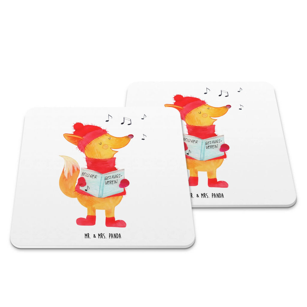 Untersetzer Set Fuchs Sänger Untersetzer für Gläser, Hitzebeständiger Untersetzer, Tassenuntersetzer, Glasuntersetzer, Tischuntersetzer, Untersetzer Rund, Untersetzer für Tassen, Untersetzer Eckig, Untersetzer Set, Coaster, Handgemachter Untersetzer, Untersetzer Motiv, Untersetzer, Getränkeuntersetzer, Nikolaus, Advent, Wintermotiv, Winter, Weihnachten, Weihnachtsdeko, Heiligabend, Füchse, Weihnachtslieder, Geschenk Sänger, Singen, Sänger, Fuchs