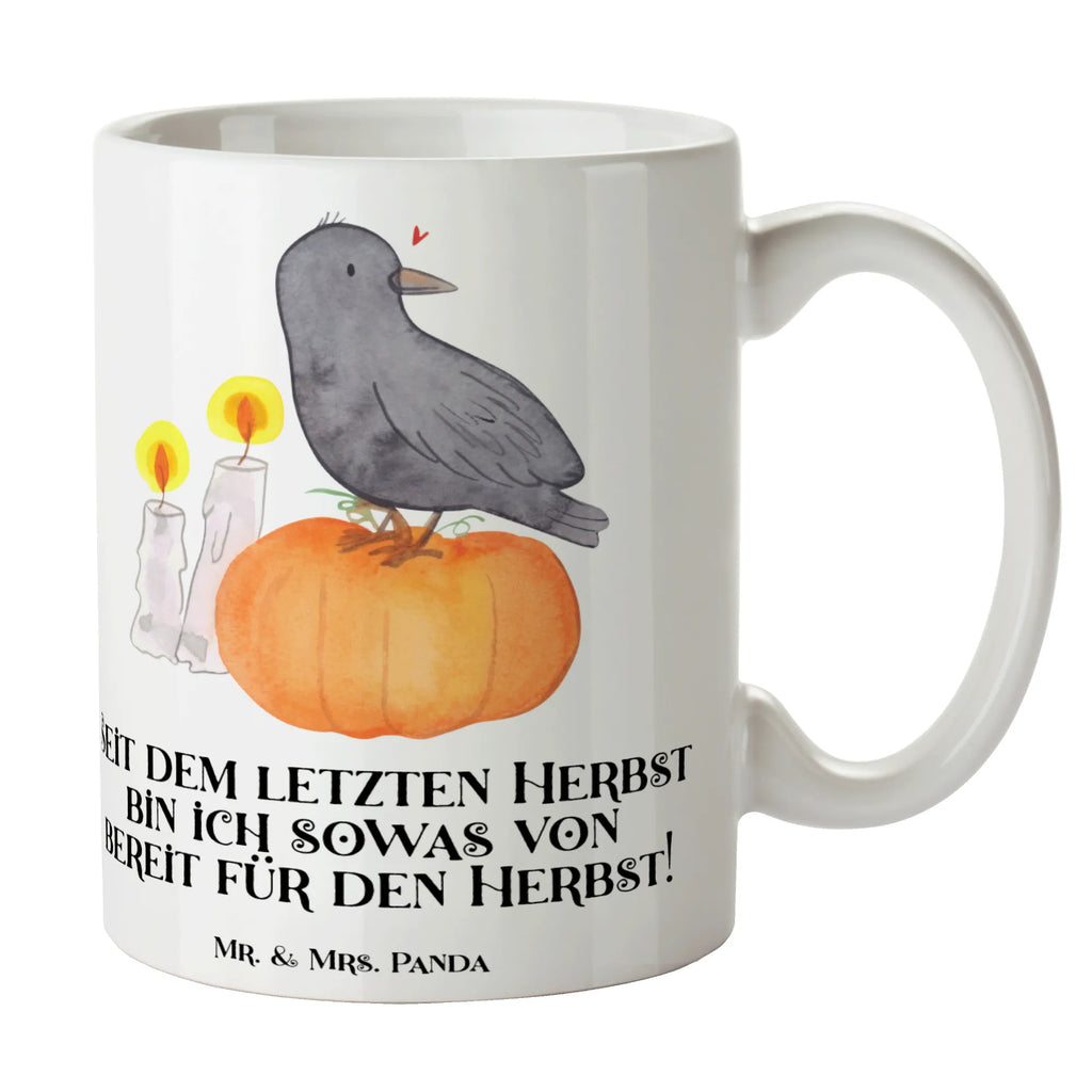 Mug Seit dem letzten Herbst bin ich sowas von bereit für den Herbst! Keramiktasse, Kaffeetasse, Tasse mit Motiven, Teetasse, Tasse, Porzellantasse, Bürotasse, Geschenktasse, Tasse mit Zitaten, Halloween, Deko, Martinssingen, Dekoration, Geschenke, Schenken