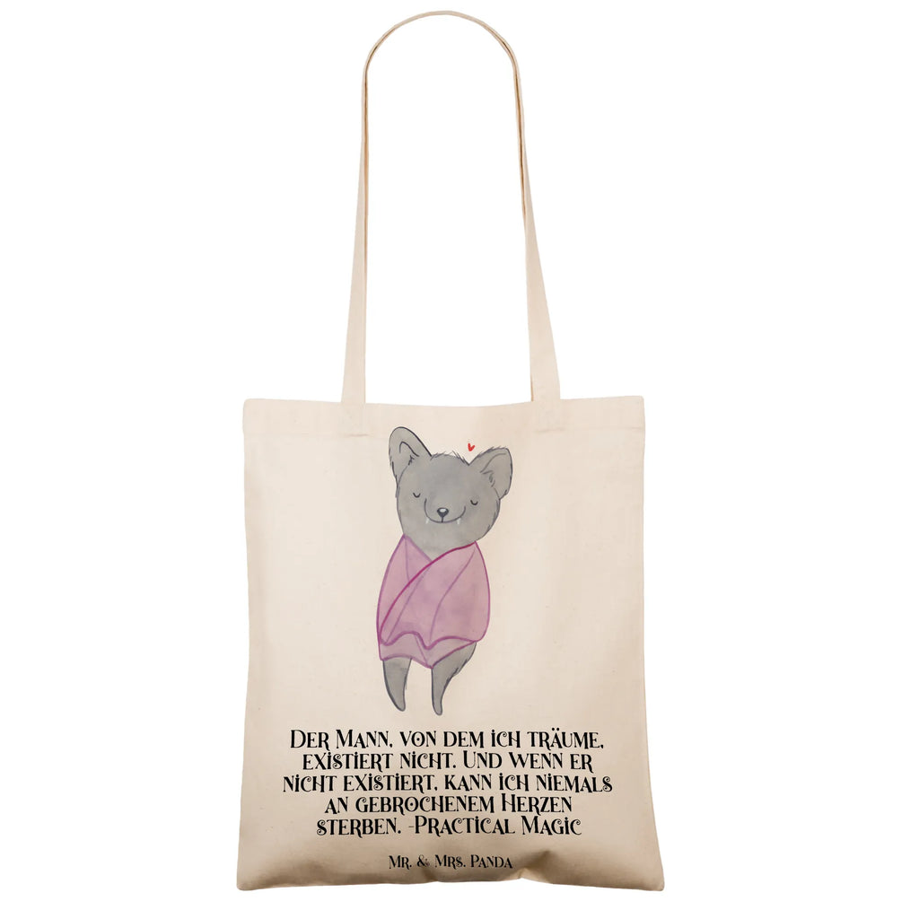 Tote bag Der Mann, von dem ich träume, existiert nicht. Und wenn er nicht existiert, kann ich niemals an gebrochenem Herzen sterben. -Practical Magic Tasche, Schultertasche, Strandtasche, Einkaufstasche, Badetasche, Shopper, Stoffbeutel, Tragetasche, Jutebeutel, Einkaufstüte, Jutetasche, Umhängetasche, Laptoptasche, Stofftasche, Beuteltasche, Beutel, Halloween, Deko, Martinssingen, Dekoration, Geschenke, Schenken