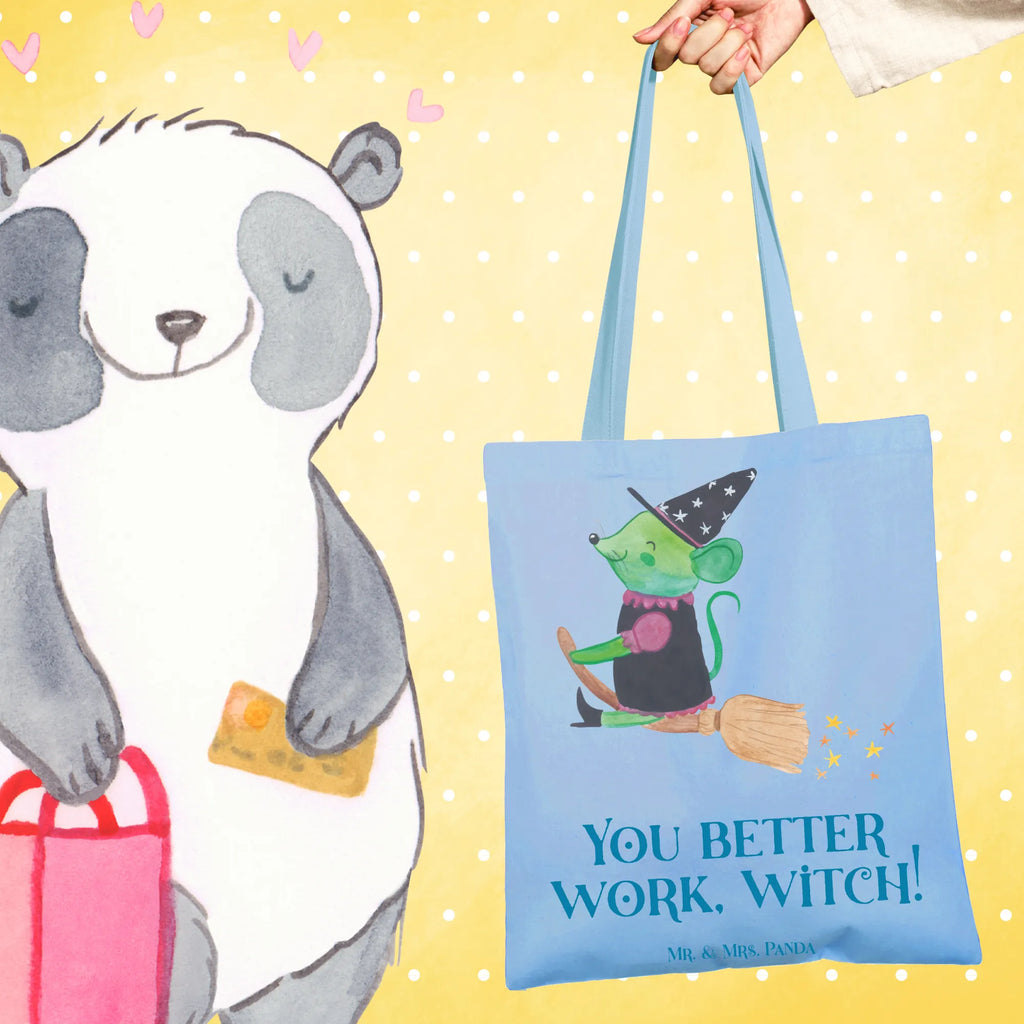 Tote bag You better work, witch! Tasche, Umhängetasche, Einkaufstasche, Stoffbeutel, Laptoptasche, Schultertasche, Stofftasche, Shopper, Strandtasche, Jutebeutel, Jutetasche, Badetasche, Beuteltasche, Einkaufstüte, Tragetasche, Beutel, Halloween, Deko, Martinssingen, Dekoration, Geschenke, Schenken