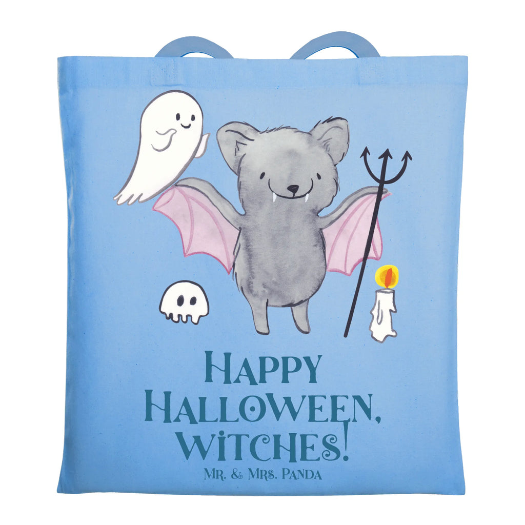 Tote bag Happy Halloween, witches! Tasche, Badetasche, Tragetasche, Stofftasche, Stoffbeutel, Beuteltasche, Jutetasche, Beutel, Jutebeutel, Einkaufstüte, Strandtasche, Shopper, Umhängetasche, Laptoptasche, Schultertasche, Einkaufstasche, Halloween, Deko, Martinssingen, Dekoration, Geschenke, Schenken