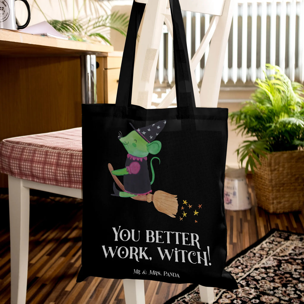 Tote bag You better work, witch! Tasche, Umhängetasche, Einkaufstasche, Stoffbeutel, Laptoptasche, Schultertasche, Stofftasche, Shopper, Strandtasche, Jutebeutel, Jutetasche, Badetasche, Beuteltasche, Einkaufstüte, Tragetasche, Beutel, Halloween, Deko, Martinssingen, Dekoration, Geschenke, Schenken